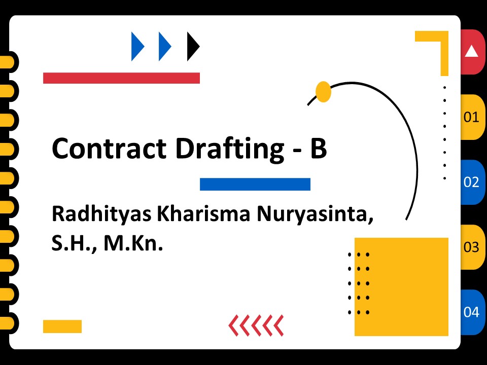 Contract Drafting B