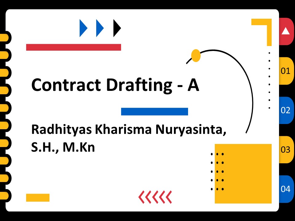 Contract Drafting A